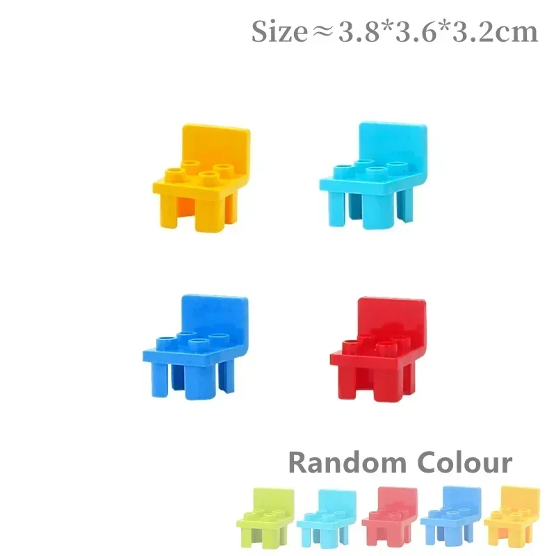 Deluxe Building Blocks Dollhouse Furniture Set – Creative Educational Toy