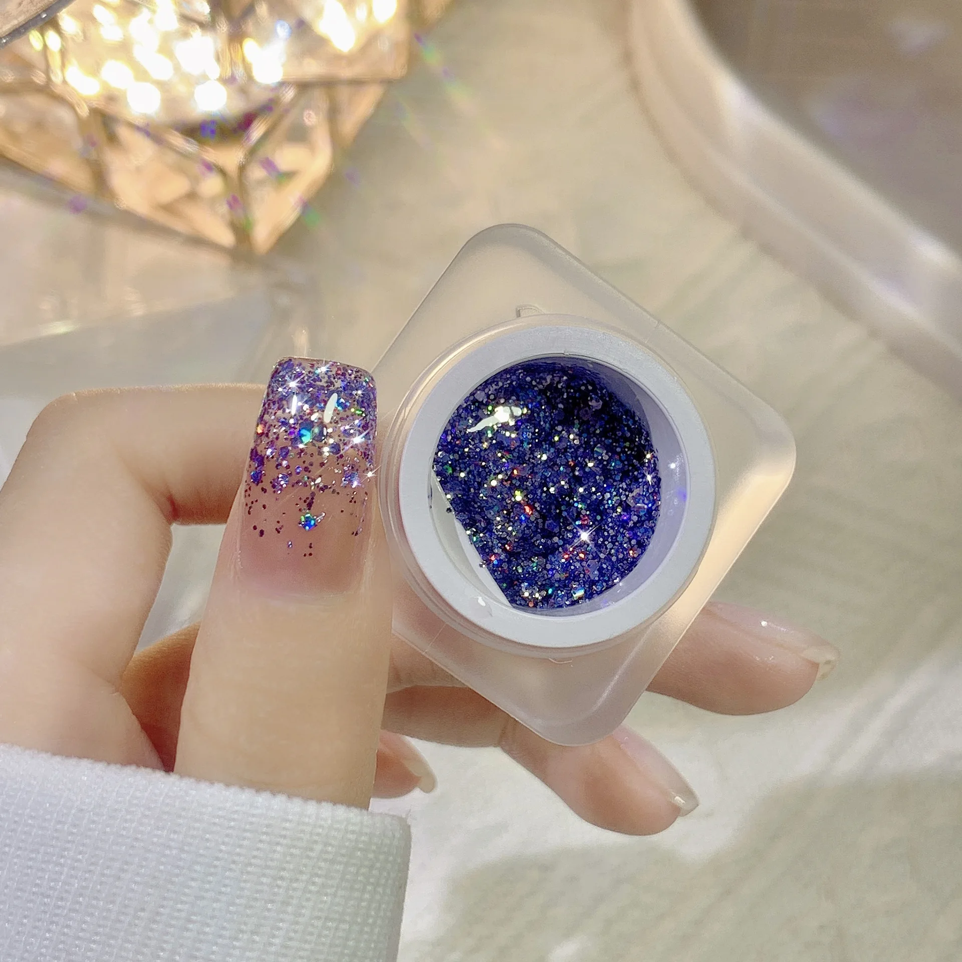 Colorful Star Glitter Gel Nail Polish Lasting Flashing Semi Permanent Soak  Off Uv Led Nail Gel Lacquer Nail Shop Dedicated - Nail Polish - AliExpress