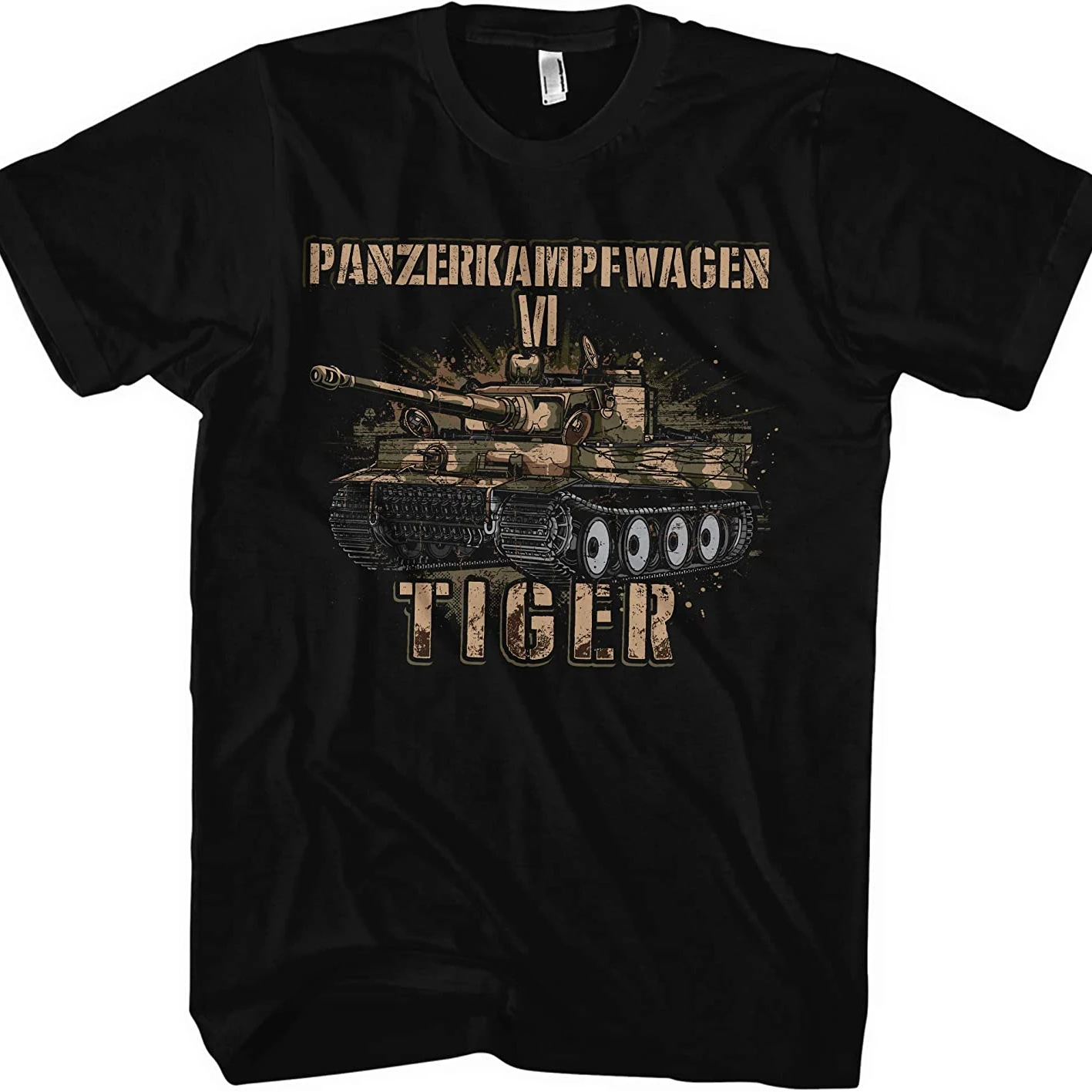 

Wehrmacht Panzer Ⅵ WWII German Legend Tiger Tank T Shirt. Short Sleeve 100% Cotton Casual T-shirts Loose Top Size S-3XL