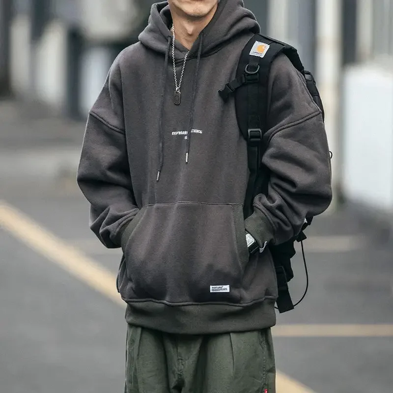2023 Spring Autumn Korean Elegant Fashion Sweatshirt Man Vintage Pullover All Match Hoodie Casual Fashion Tops Y2K Male Clothes