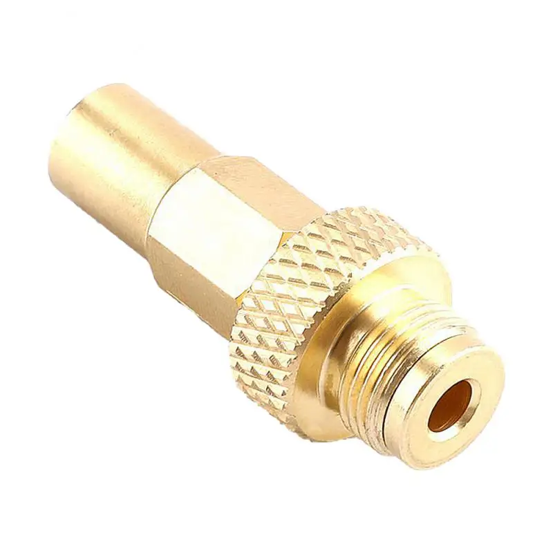 Raccordo In Ottone R410A Adattatore Pompa Per Tubo Di Ricarica Per Refrigerante Hvac Mini Condizionatori D'Aria Split 1/4 Maschio A 5/16 Femmina R410
