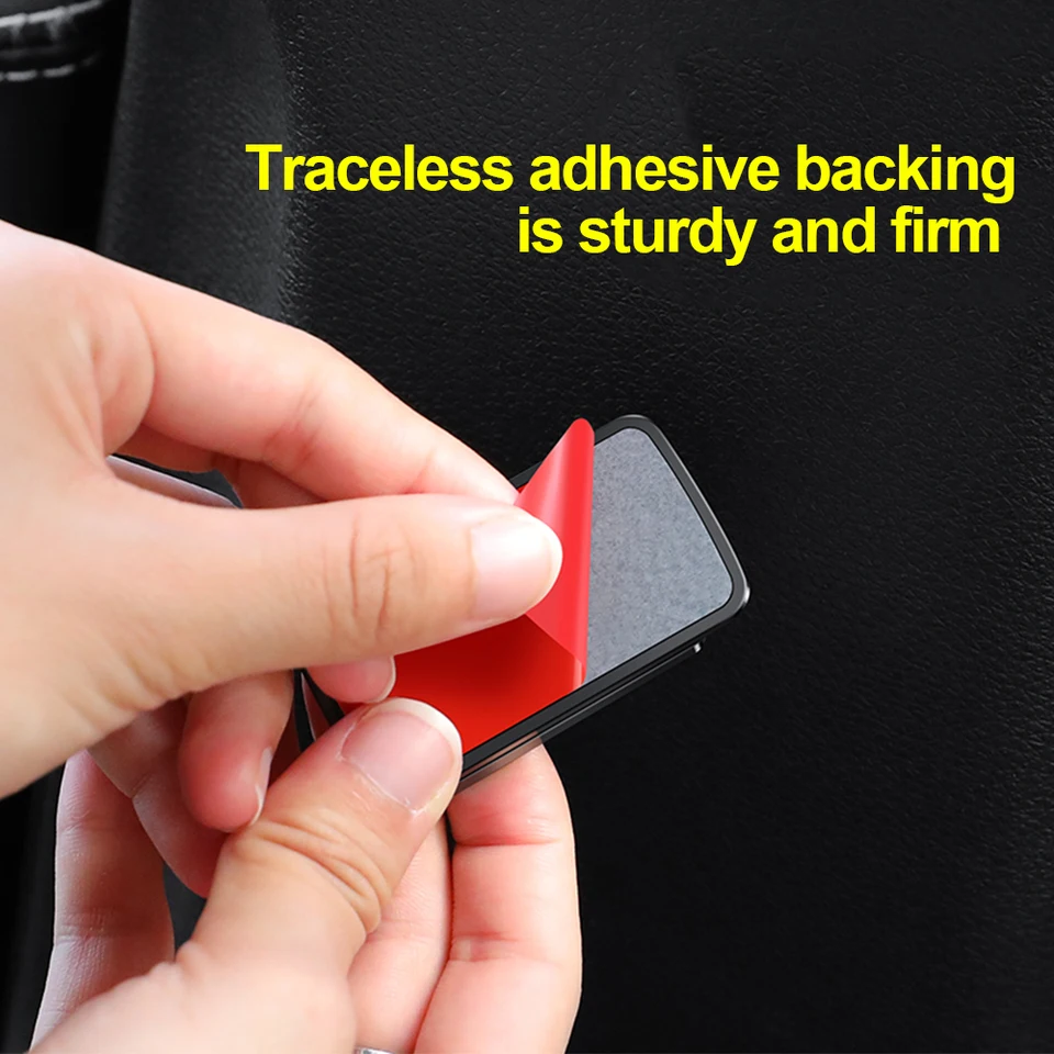 2x Supporto Magnetico Cintura Di Sicurezza Auto Antiusura - Foto 4