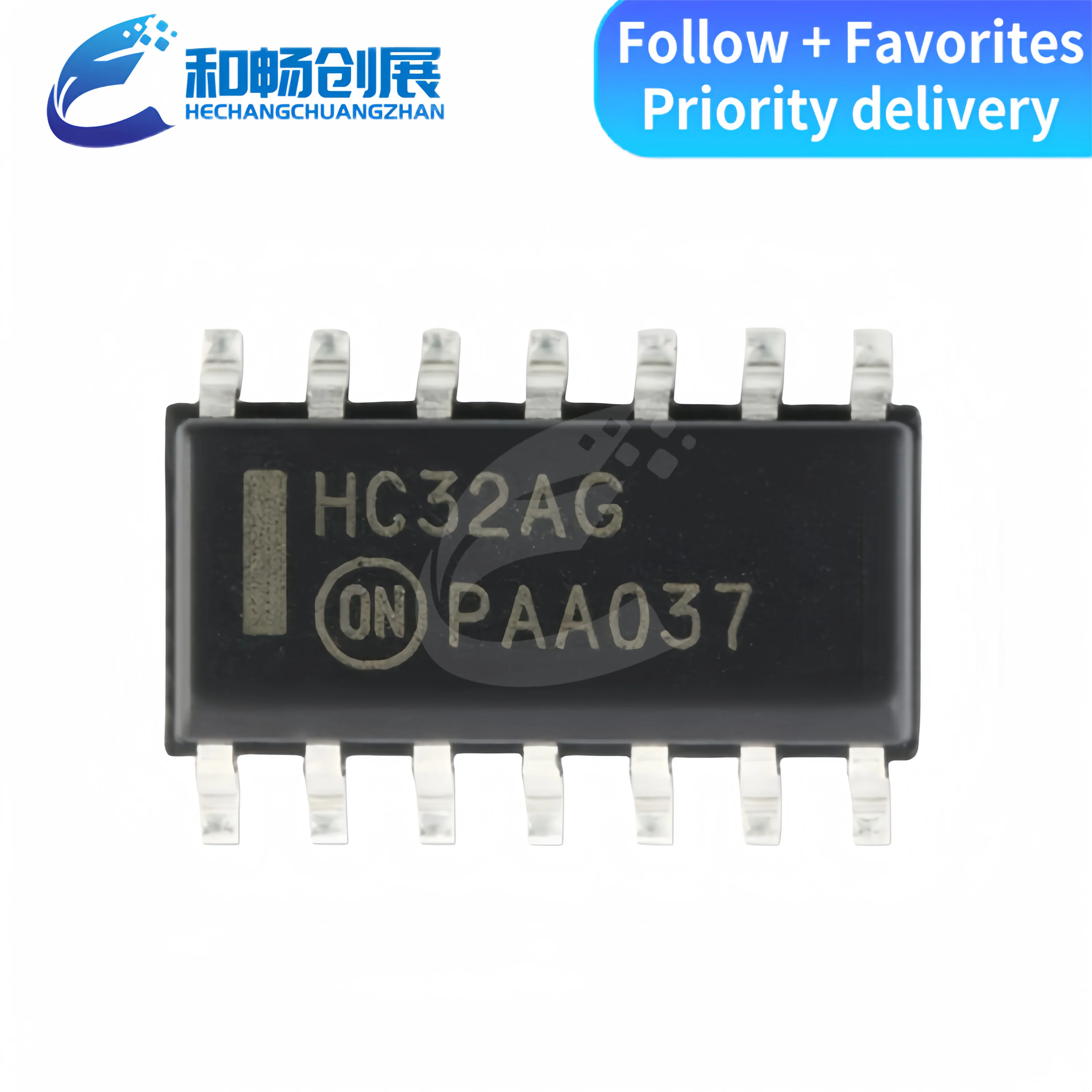 

Совершенно новый оригинальный MC74HC32ADR2G SOP-14 четырехсторонний 2-вход или соединительный элемент для ворот, логический чип