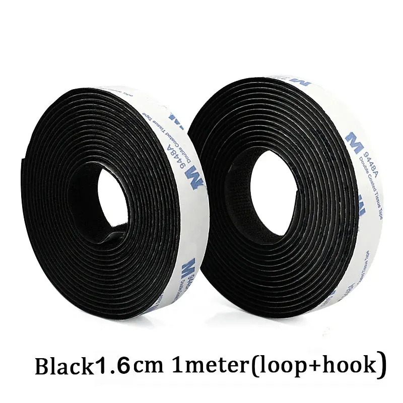 Versatile Self-Adhesive Hook and Loop Fastener Tape