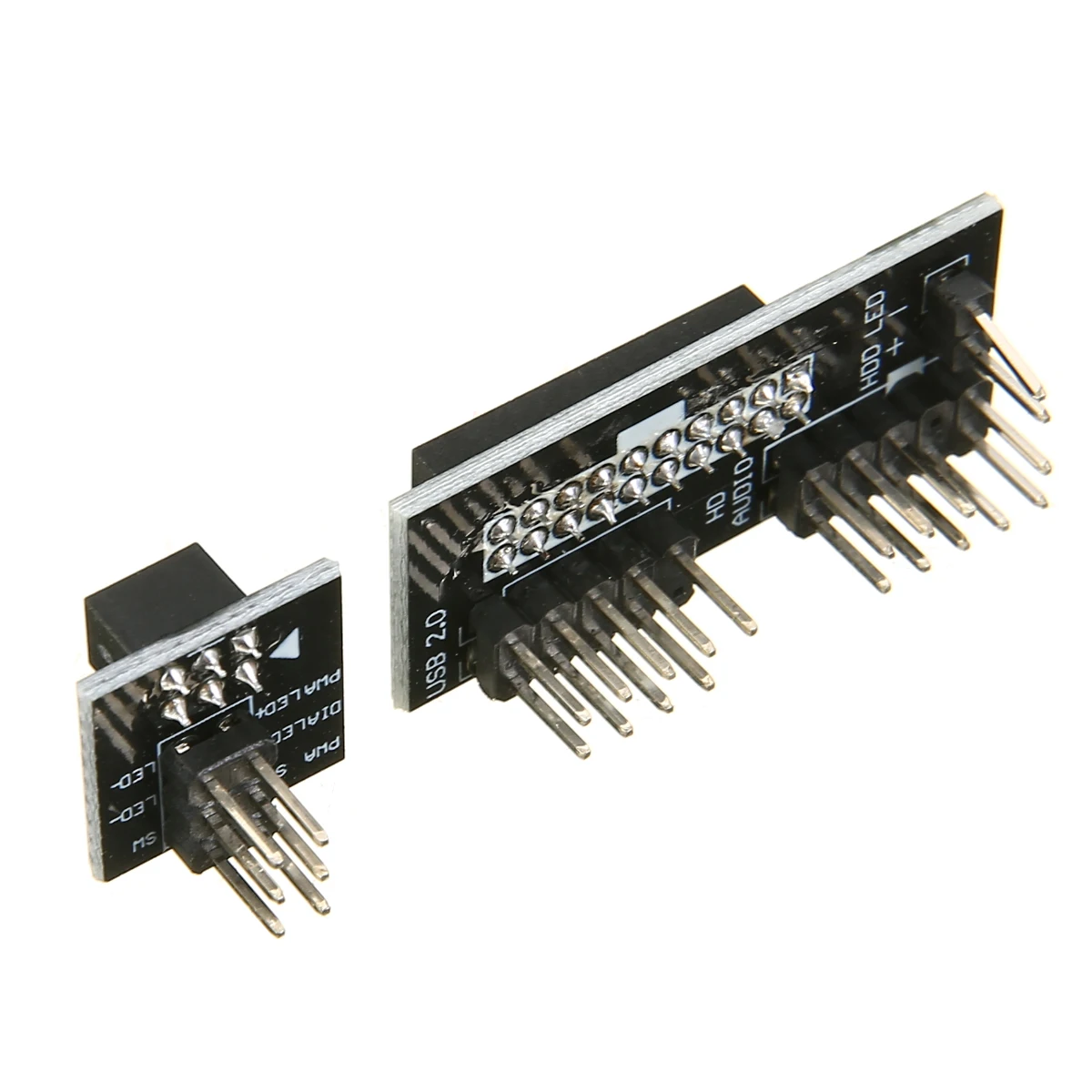 Front panel diagnostic led hdd led adapter usb port audio jack board