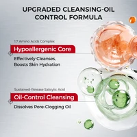 Amino Acid Korean Facial Cleanser with Salicylic Acid – Deep Cleansing, Oil Balance, Help with Pore Tighten, Acne & Blackheads 6