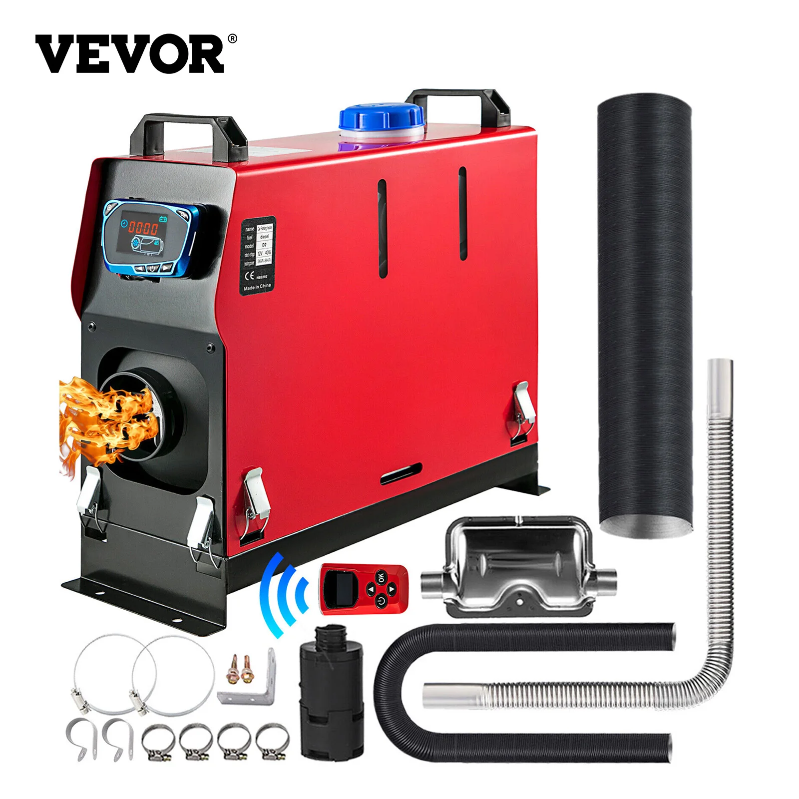 5kw 12v Diesel Air Parking Heater | Car Parking Heater Diesel 8kw - Air 8kw  5kw 12v - Aliexpress