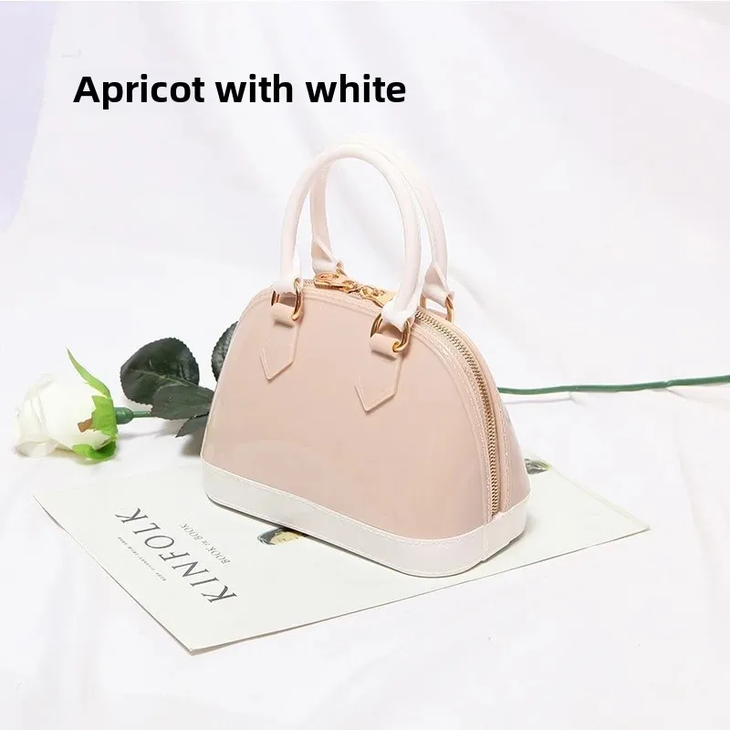 018 apricot + White