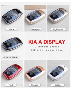 Guscio della copertura della custodia della chiave dell'auto in fibra di carbonio per KIA Sportage Ceed Rio 3 4 5 Cerato K3 KX3 K4 K5 Sorento Optima Picanto Auto Remote 5 Guscio della copertura della custodia della chiave dell'auto in fibra di carbonio per KIA Sportage Ceed Rio 3 4 5 Cerato K3 KX3 K4 K5 Sorento Optima Picanto Auto Remote - Guscio della copertura della custodia della chiave dell auto in fibra di carbonio per KIA