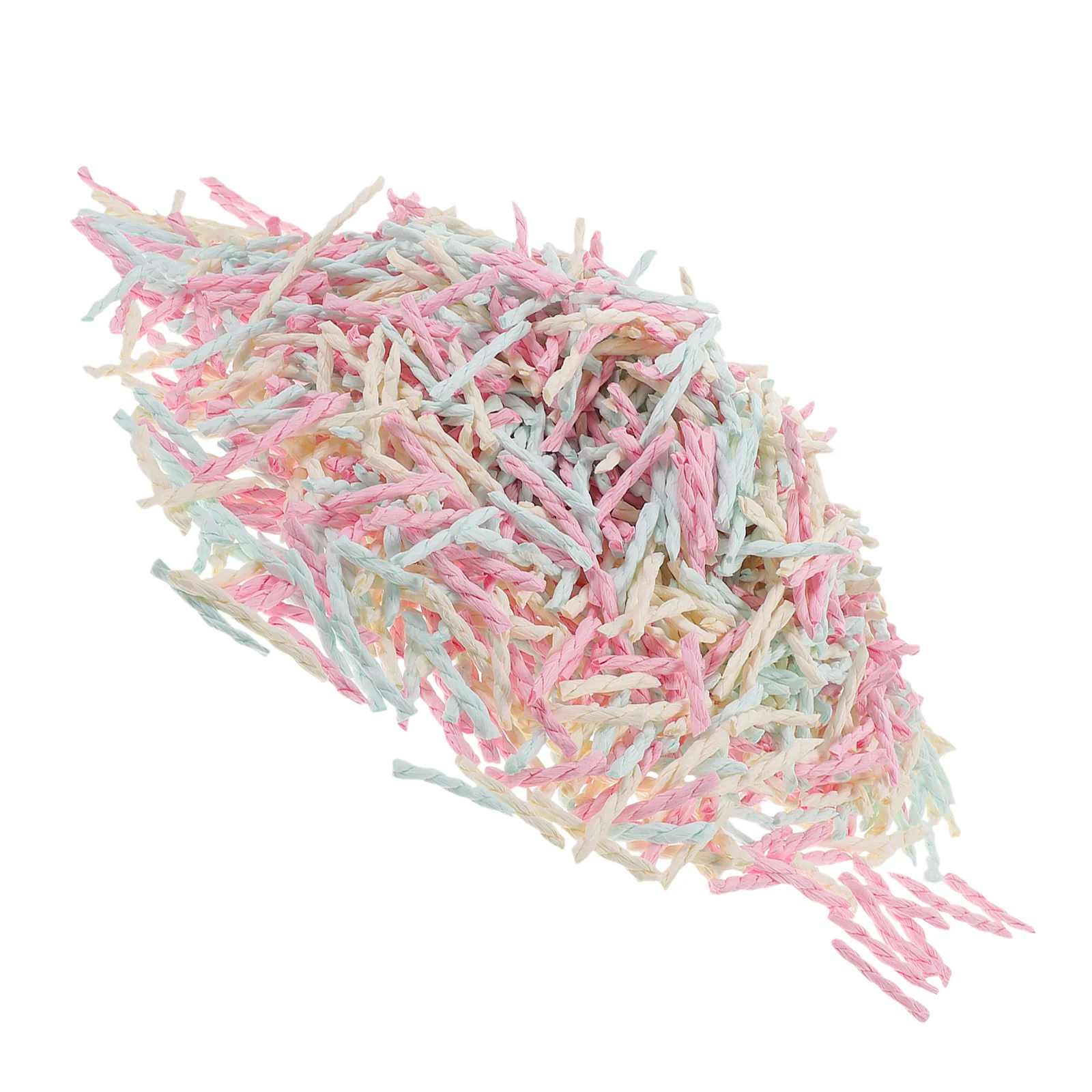 

Hamster Twist Paper Beads Pet Chips Supplies Shavings Sawdust for Small Animals Bedding Clean