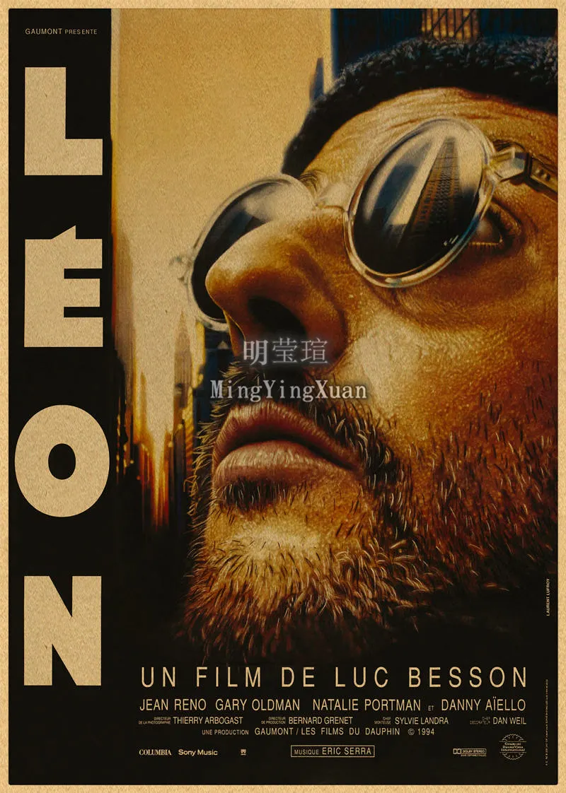 Classic Movie Leon Vintage Poster Home Decor Wall Painting Retro
