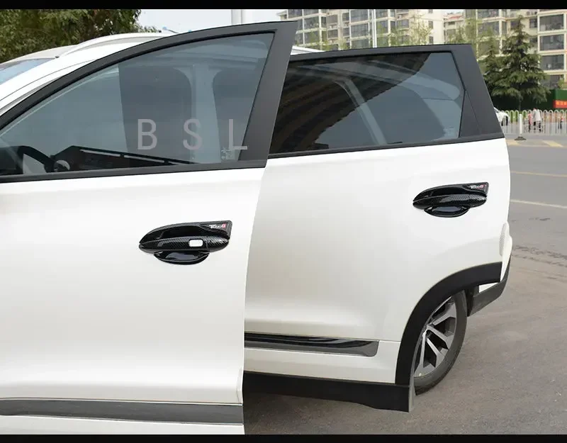 크롬 문짝 핸들 볼 커버 ABS 보호 트림, 외부 액세서리, Chery Tiggo 8 Pro plus 18-22 용 자동차 스타일링 수리 부품