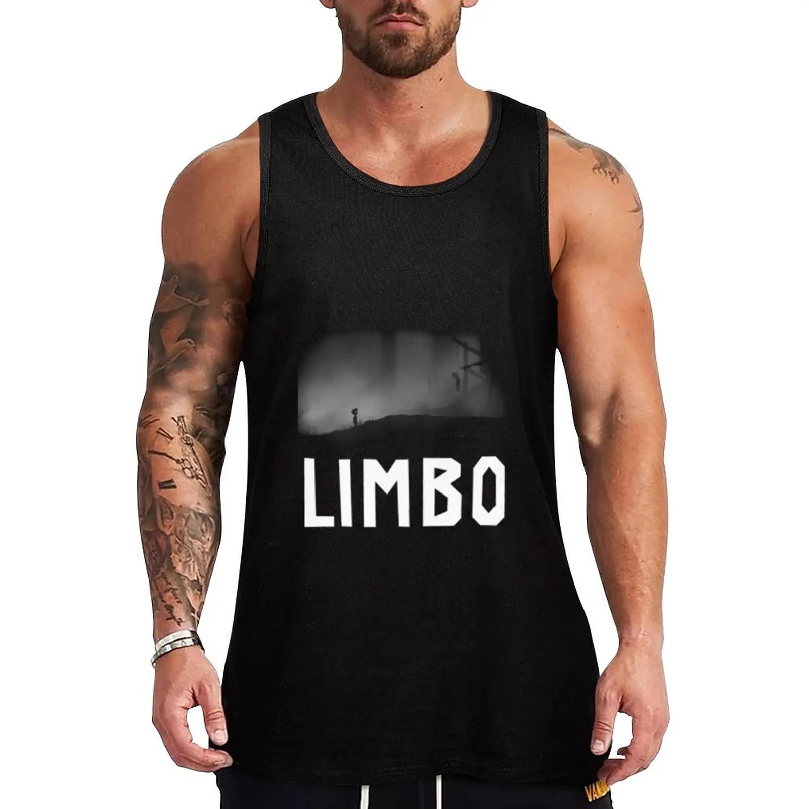 

New Limbo - Play Dead Tank Top muscular man gym t-shirts man gym clothing men
