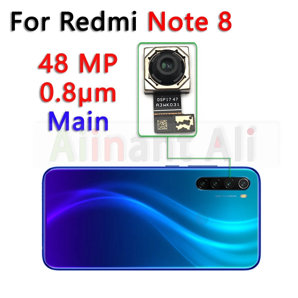 AiinAnt Camera For Xiaomi Redmi Note 8A Note8 Pro Plus Small