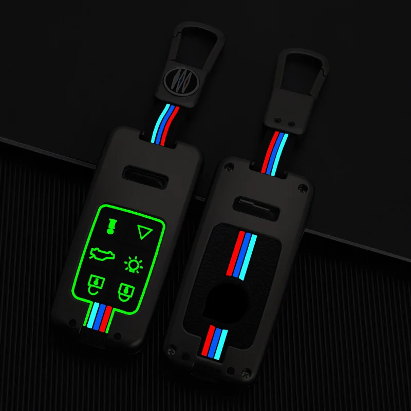 Lega Gel di silice 6 pulsanti portachiavi a distanza per auto custodia a conchiglia copertura completa per Volvo XC60 V60 S60 S80 XC70 V40 Cover senza chiave - S7c9b96c957824f3b98b5728c46fc82dcf