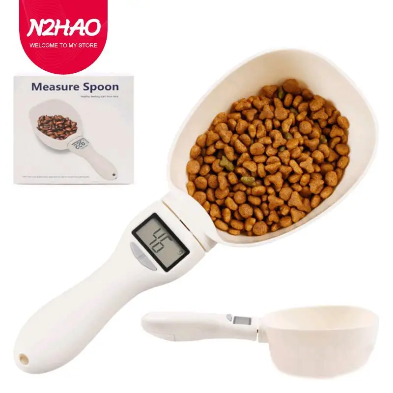 

Электронный измерительный инструмент, мерная ложка для кормления собак и кошек, весы для пищевых продуктов с цифровым дисплеем, ложка для взвешивания веса