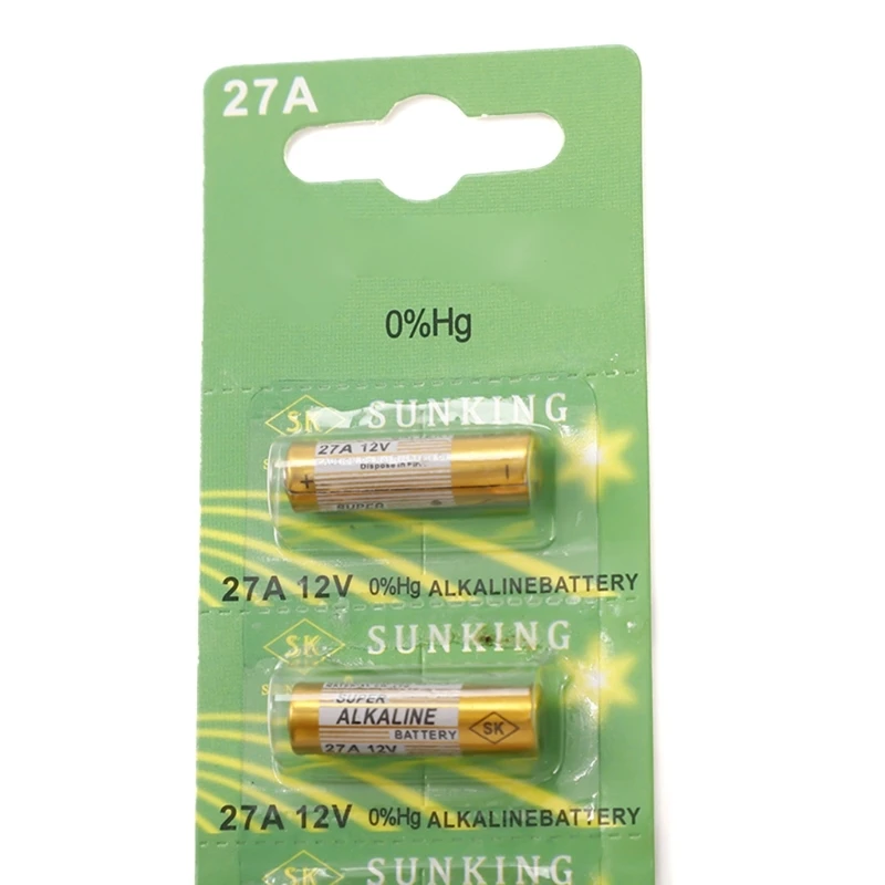 Alkaline Battery 27A 12V For Wireless Doorbells Theft Prevente