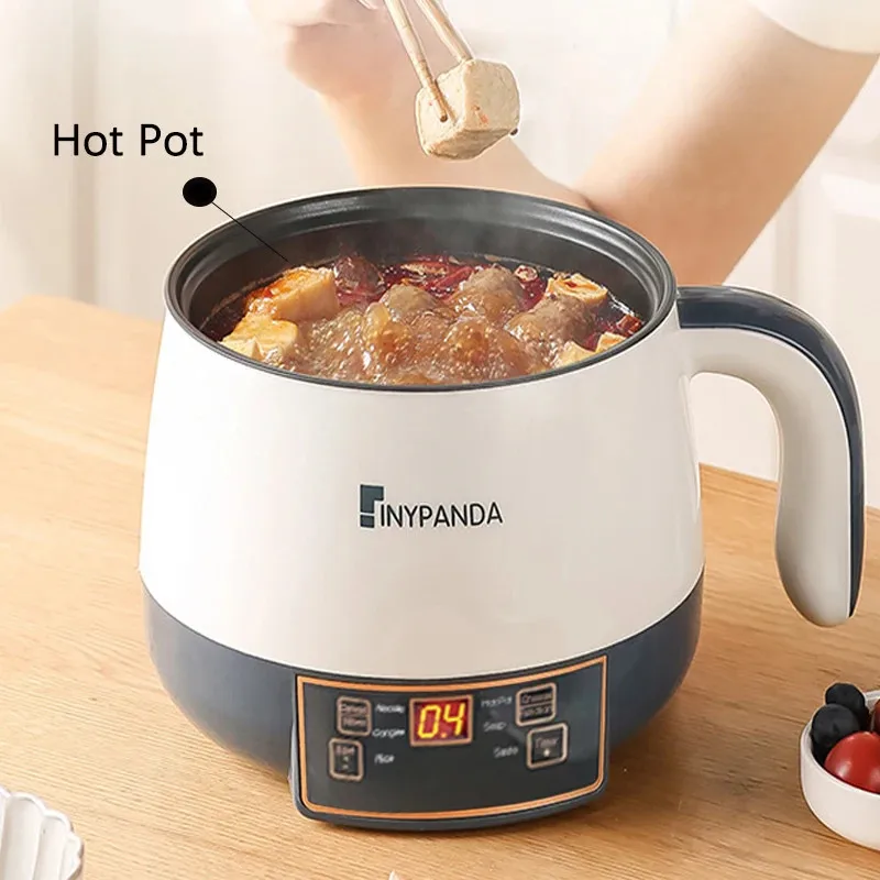 Electric Rice Cookers Mini Portable Multicooker Smart Multifunctional Flat Stew Saucepan Steamer Ramen Pot Home Appliance 220V electric cooker electric rice cooker