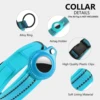 Reflective AirTag Dog Collar, Heavy Duty Dog Collar with Adjustable AirTag Holder Case Accessories for Small Medium Large Dogs 5