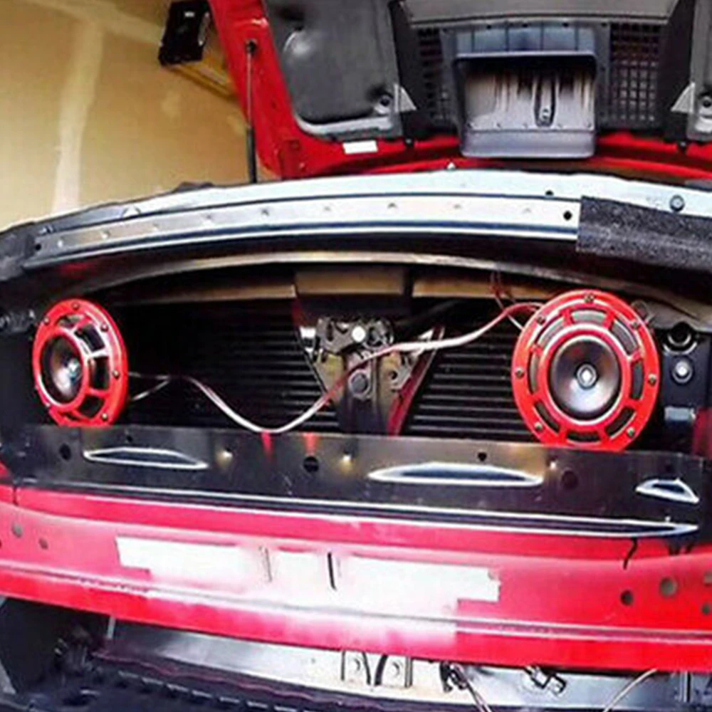 Car Air Horn Kit 2pcs 12v 115DB For Motorcycle and Car