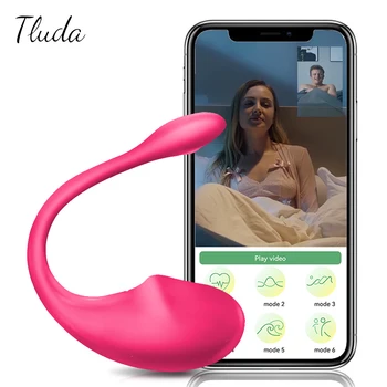 Sex Toys Bluetooths Female Vibrator for Women Wireless APP Remote Control Dildo Vibrators Wear Vibrating Panties Toy For Couples 1