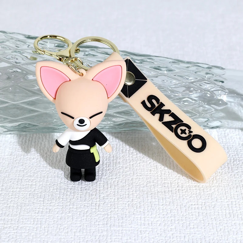 SKZOO Cute Doll Keychain stray kids keychain Cute and exquisite backpack car Stray Kids accessories pendant birthday gift plush keychain,key chain,bunny keychain,balloon dog keychain,backpack decoration