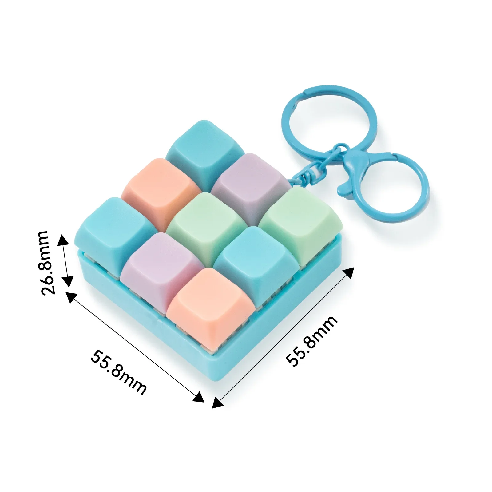9 Keys Keyboard Key Fidget Toys Party Stress Relief