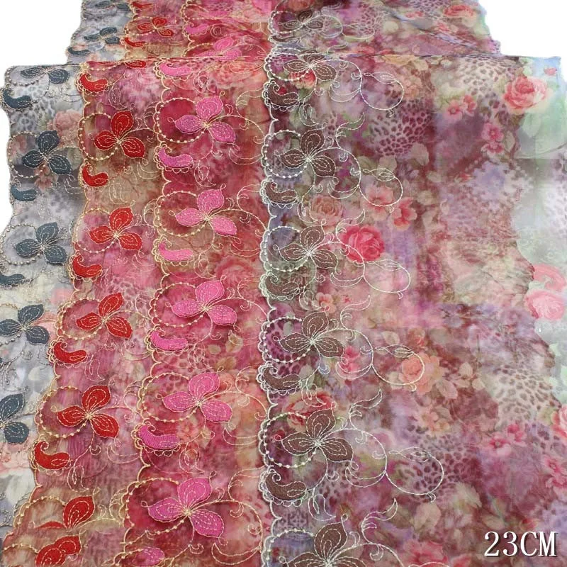 

Сетчатый бюстгальтер с цветочной вышивкой, 28 ярдов