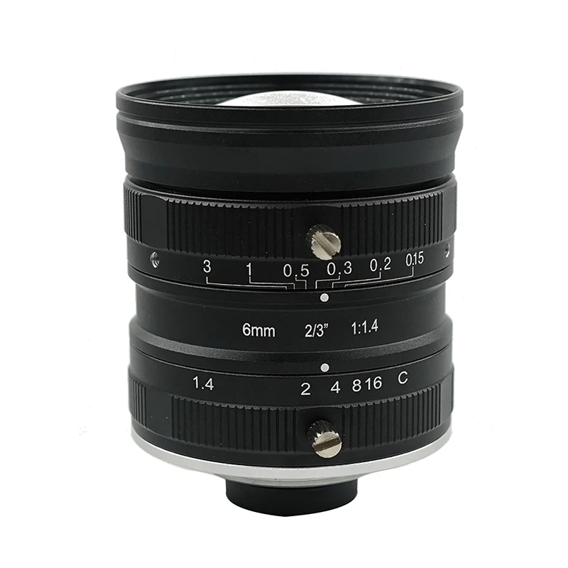  ī޶  , ְ FA ,   Ÿ 6mm, 2/3 ġ C Ʈ, F1.4, 5MP