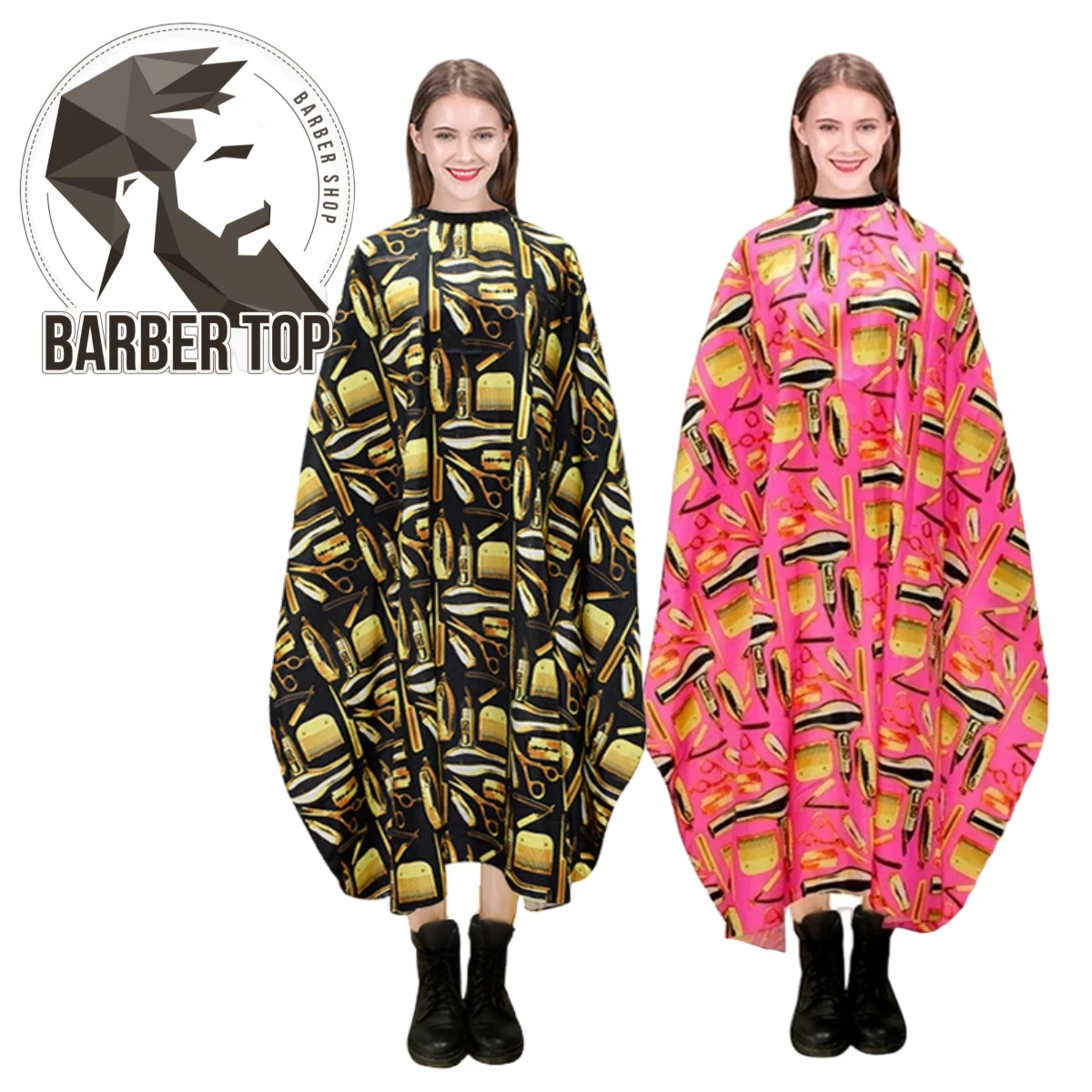 Barbershop Haircut Cloth Waterproof Grooming Clothes Uniform