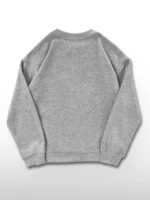 Happy Hanukkah Graphic Print Sweatshirt for Women Casual Crew Neck Long Sleeve Knit Polyester Top with Geometric Pattern 2