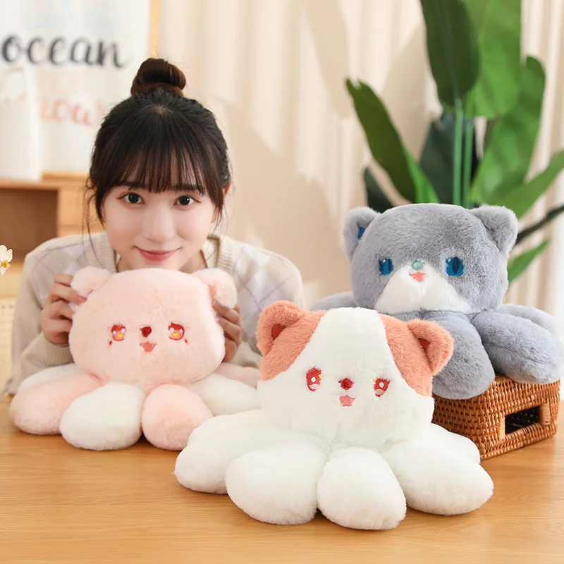 Plushy Dolls, Soft Ferry, Cat Plush Toy,