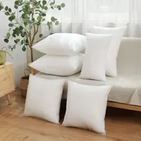 New Square Throw Pillow Insert Cotton-padded Decorative Pillow Stuffer Pillow Core Bed 4