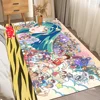 Urusei Yatsura Floor Mat Rectangle Anti-slip Home Soft Badmat Front Door Indoor Outdoor Mat Hotel Decor Mat 6