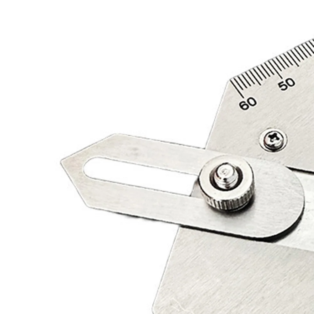 MG-8 캠 타입 용접선자, 용접 조인트의 중요 치수(목구경, 다리 길이, 루트 페이스 포함) 측정용