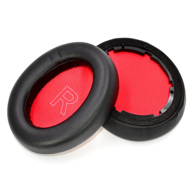 Replacement Ear Cushion Foam Cover Ear Pads Soft Cushion for Anker Soundcore Life Q10 / Q10 Bluetooth Headphones (Red) 2