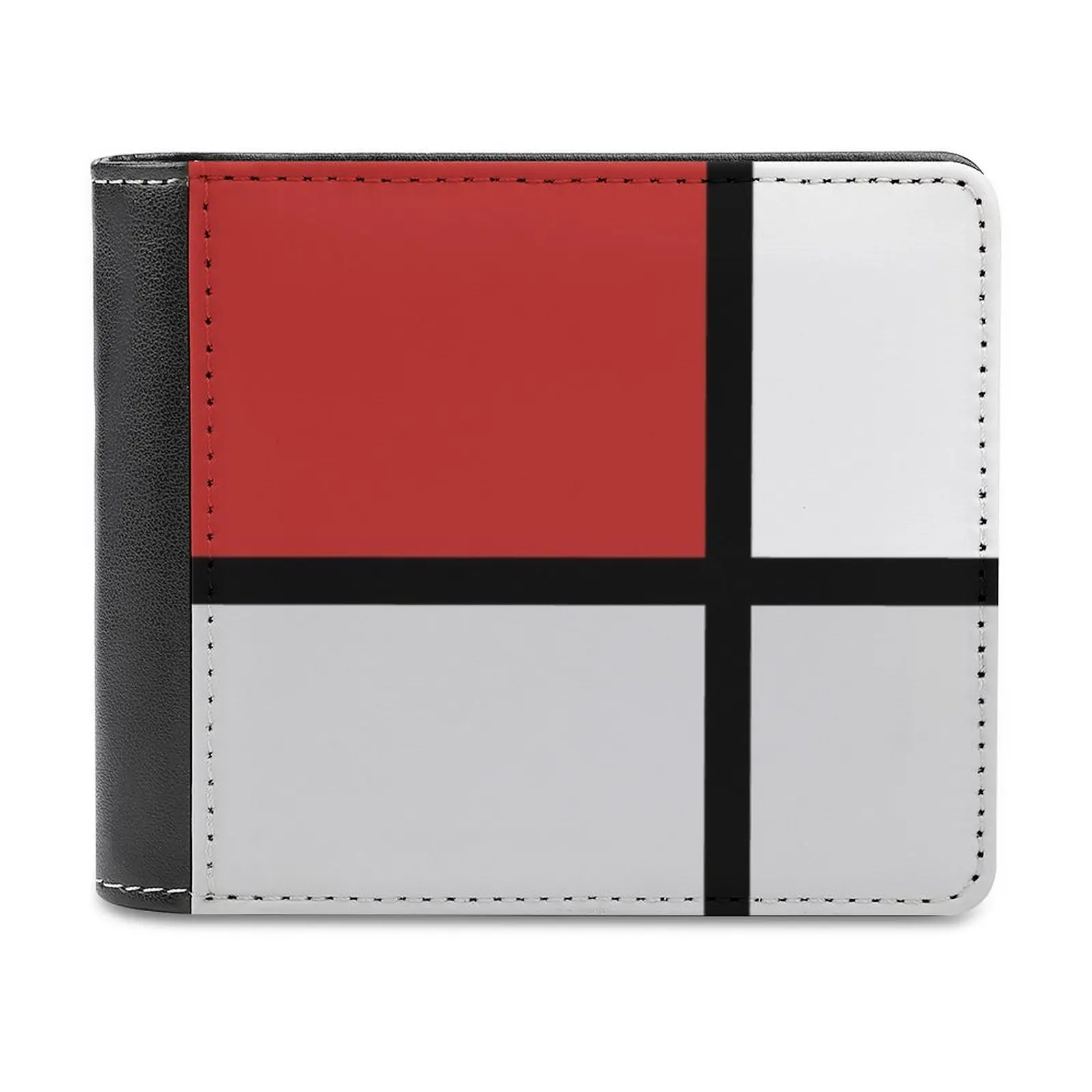 

De Stijl Artworks-Mondriaan кожаный кошелек для кредитных карт держатель для карт Роскошный кошелек Mondriaan Piet Mondriaan датский художник Pop Art De
