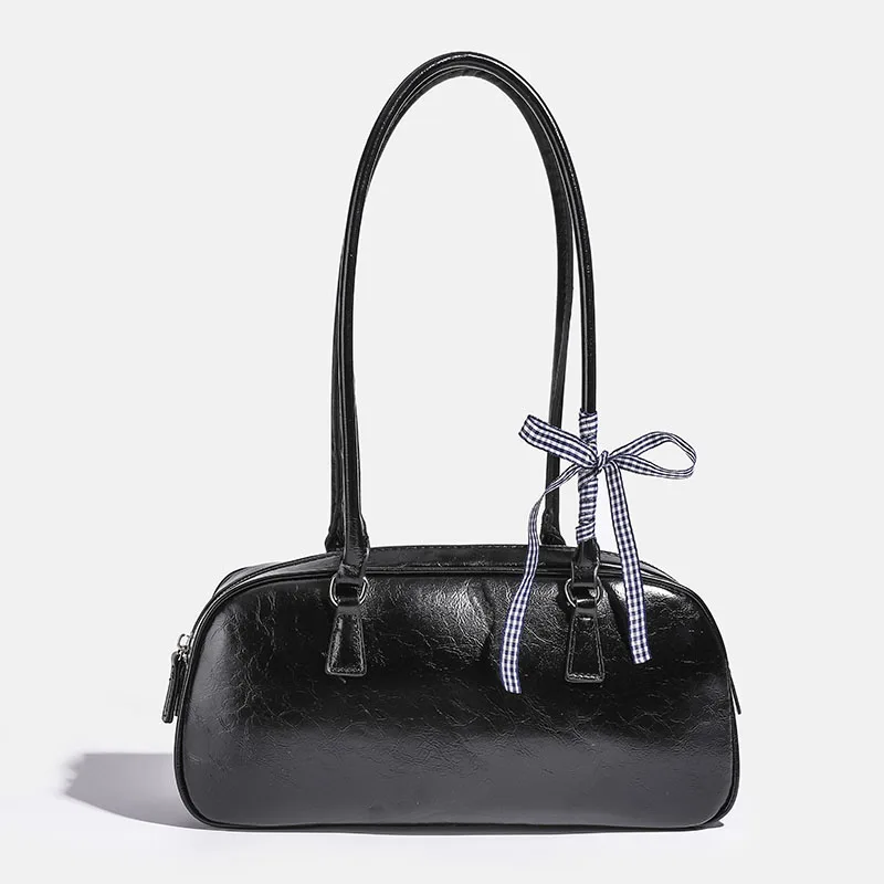 thumbnail image 1 of 2024 Nuevos bolsos de mujer Marca de lujo Diseño de lujo Tendencia de alta gama Retro Nicho Un solo hombro Axila Bolso portátil de gran capacidad, 1 of 5