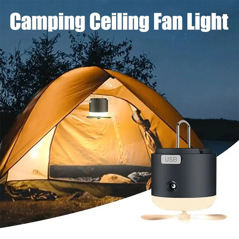 Lampe de Tente Lampe de Tente LED Portable 4 Packs Clip