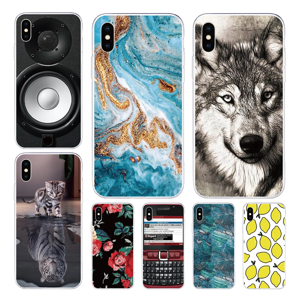 Per Moto G60 G40 Fusion 4G G30 G20 G10 G100 Z 2018 E5 Play Go Z2 Z4 Z Force Droid G Power Silicone Butterfly Flower Phone Case