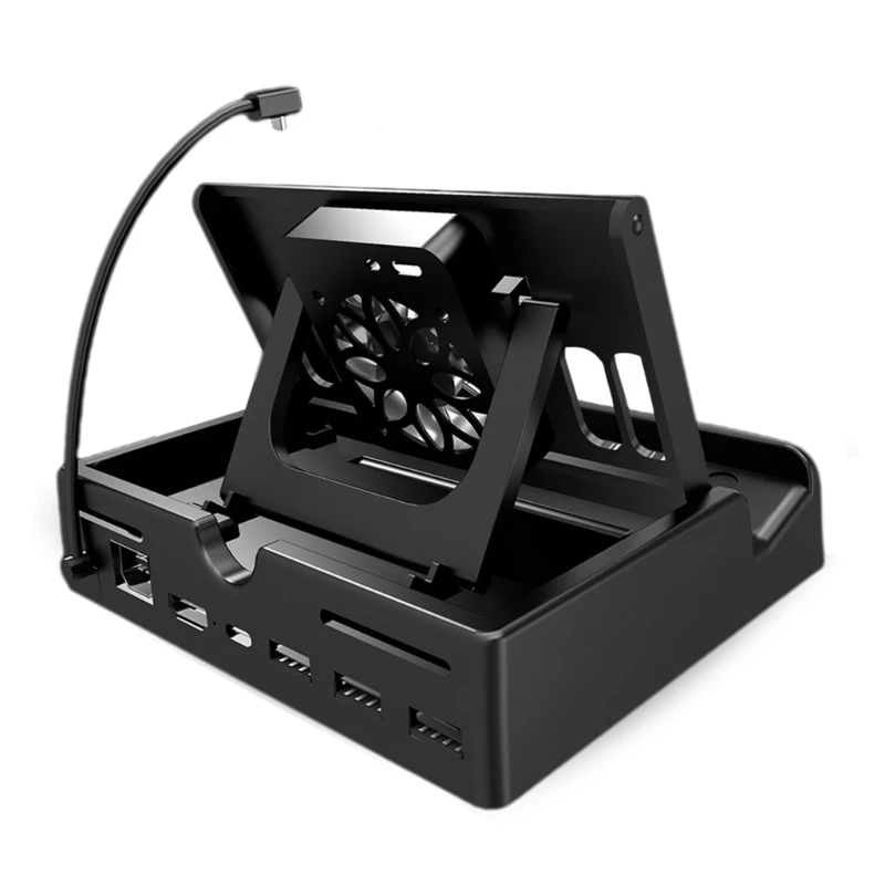 

6 in1 Steam- Deck Dock with HDMI2.0 4K@60Hz Gigabit-Ethernet 3 USB 3.0 Port
