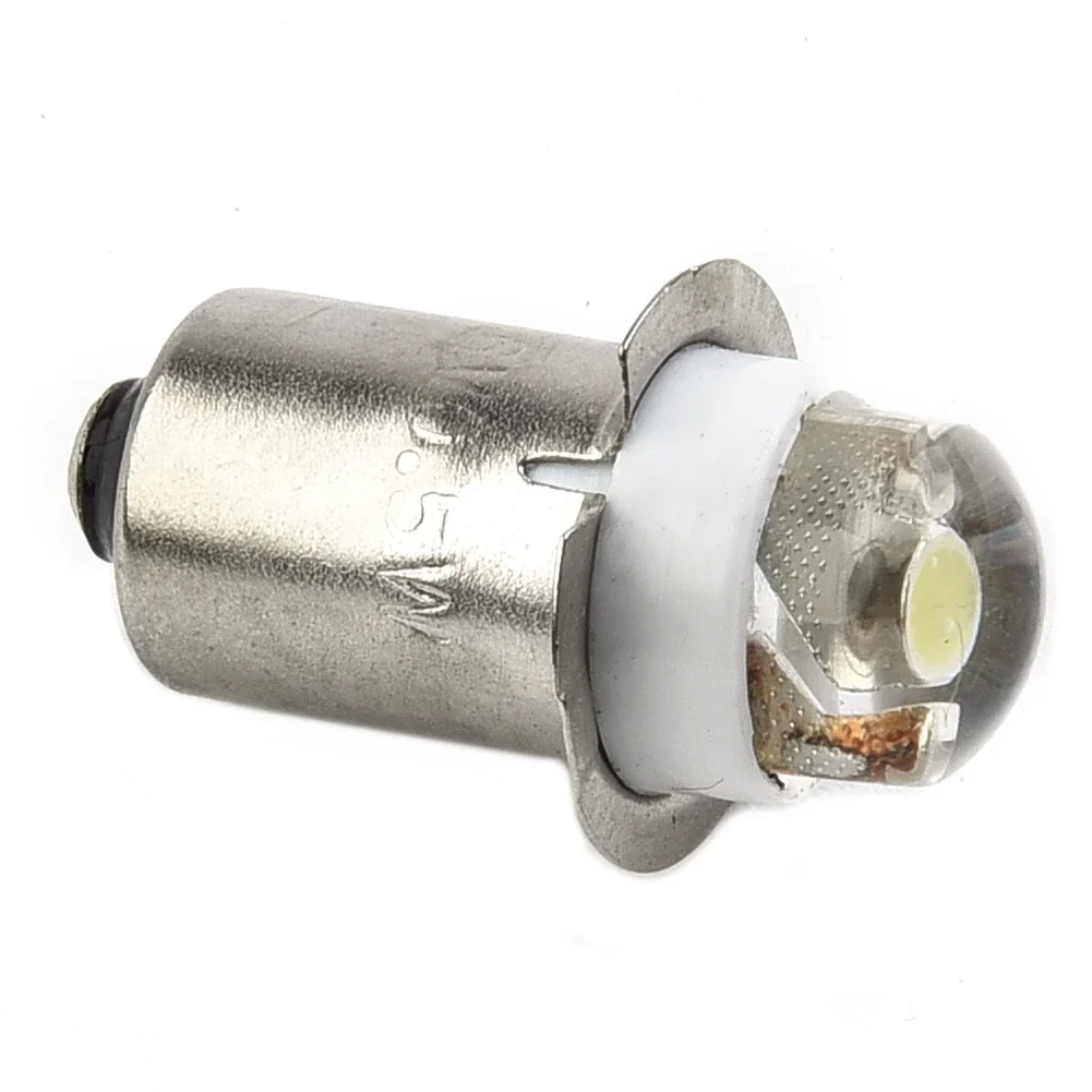 Camping Bicycle Flashlight Bulb LED DC 6V P13.5s Bright Spare Bulb White Light Headlight Bulbs Conversion Kit Accessories 0.5W