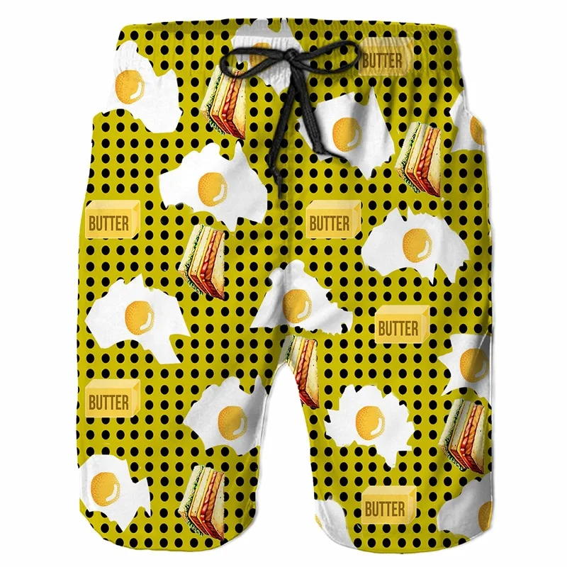

3D Print Funny Graphic Beach Shorts For Men Summer Casual Quick Dry Swim Trunks Colorful Animal Print Board Shorts For Men