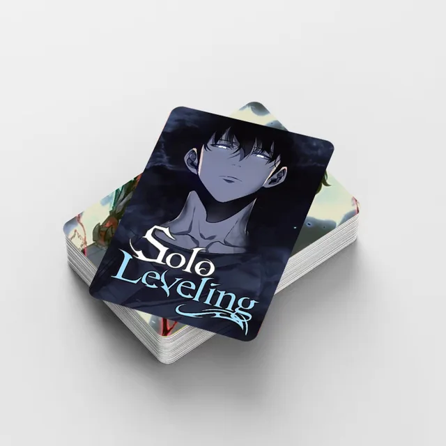 92PCS/Set Anime Solo Leveling Cards LOMO Card Photocard For Fans Collection Gift 5
