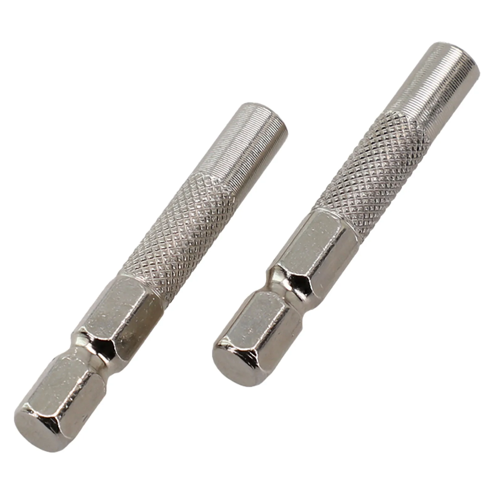 

2pcs Hex Shank 6.35mm Insert Bit Adapters To 4mm Electric Screwdriver Socket Holder For Micro Power Drill Tools