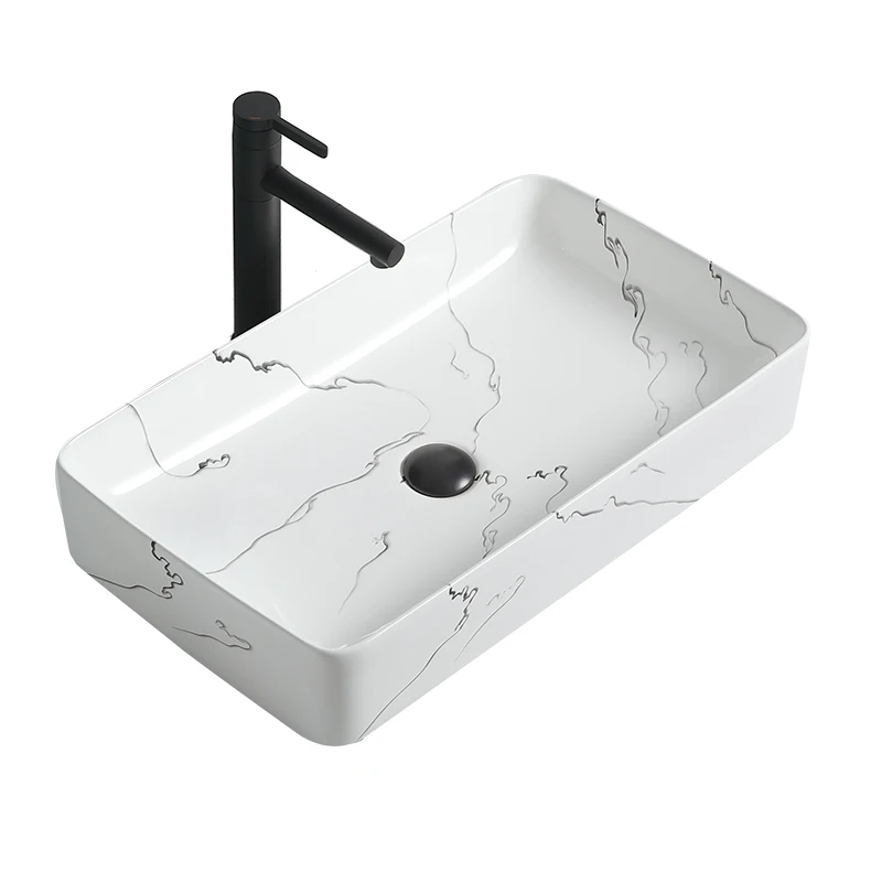 

Nordic basin washbasin domestic ceramic washbasin balcony bathroom washbasin