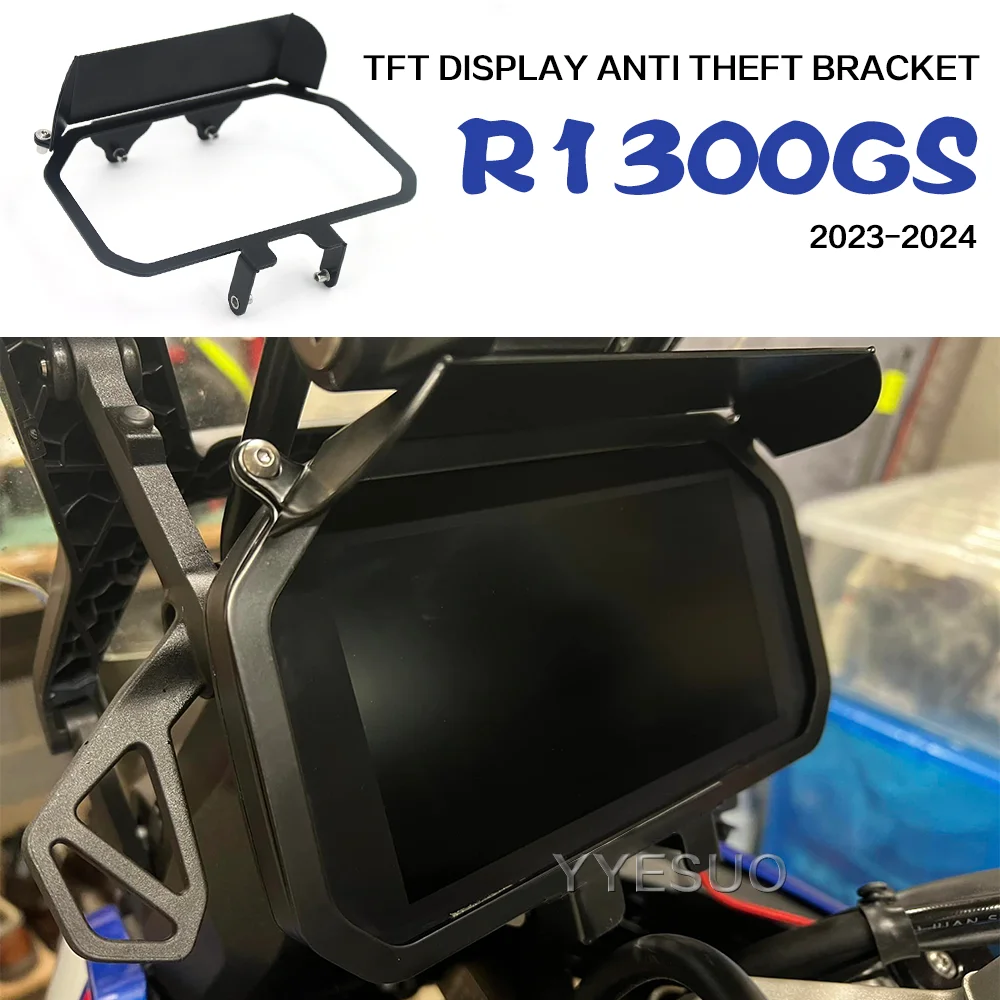 TFT 디스플레이 도난 방지 브래킷, 선바이저 기기 보호 커버, BMW R1300GS GS1300 용 액세서리, R1300GS R 1300 GS 부품