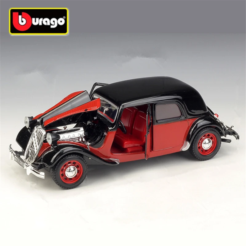 Bburago 1:24 1938 Citroen 15 CV TA Alloy Classic Car Model