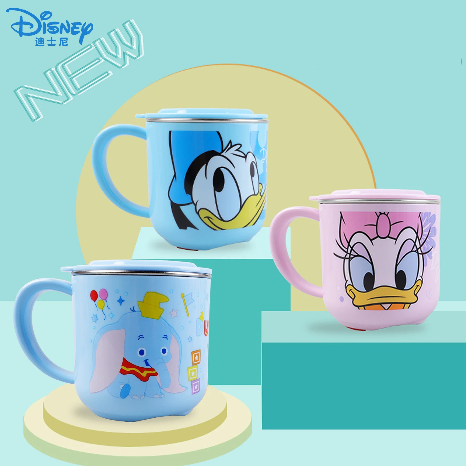 DisneyCupsPrincessFrozenElsaAnnaMilkCupCartoonMickeyMinnie