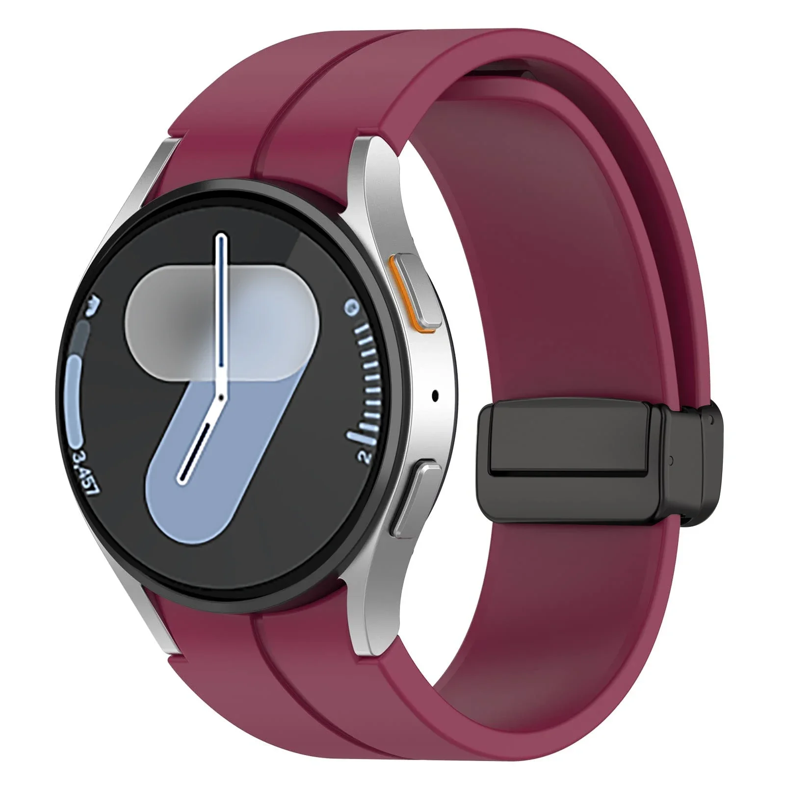 Magnetic Silicone Watch Band - Premium Strap